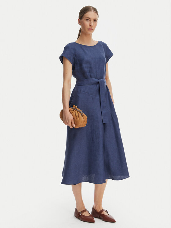Weekend Max Mara Weekend Max Mara Nyári ruha Esordio 2615221052 Sötétkék Regular Fit