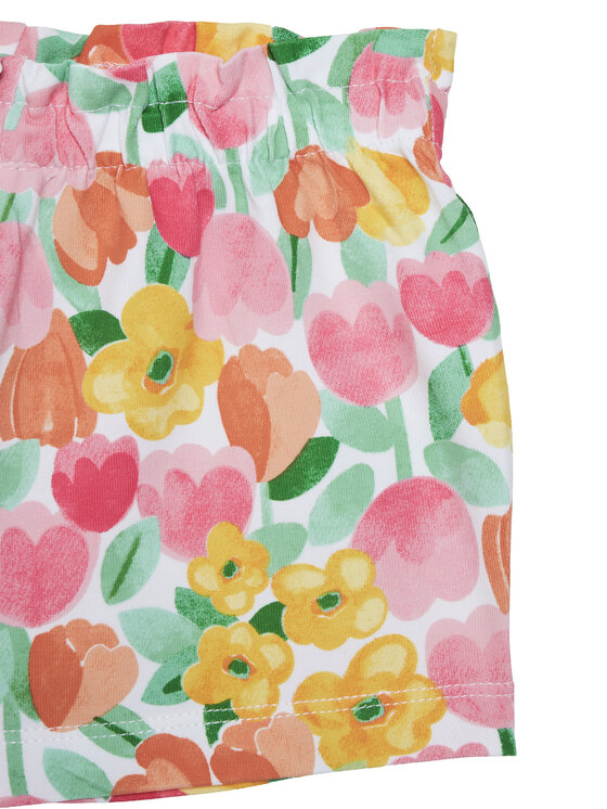 Mayoral Mayoral Σετ 2 t-shirts και παντελόνι 1206 Ροζ Regular Fit