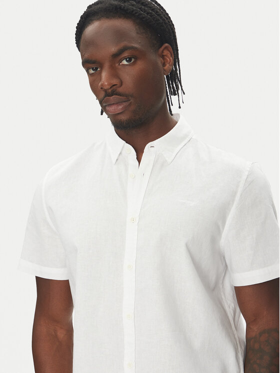 Mustang Mustang Camicia Berkeley 1016464 Bianco Regular Fit