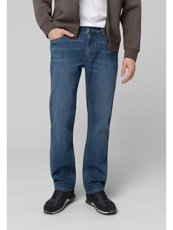Volcano Volcano Jeansy D-JERRY 57 Niebieski Regular Fit