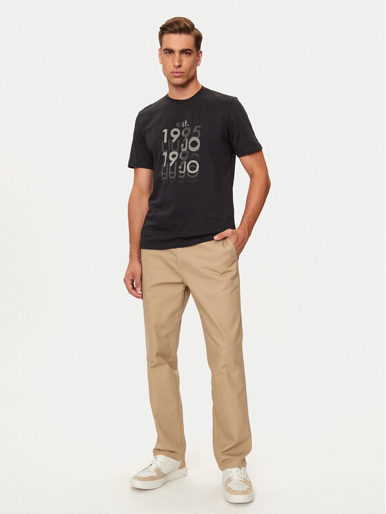 Liu Jo Liu Jo T-särk QF4242 J4783 Must Regular Fit