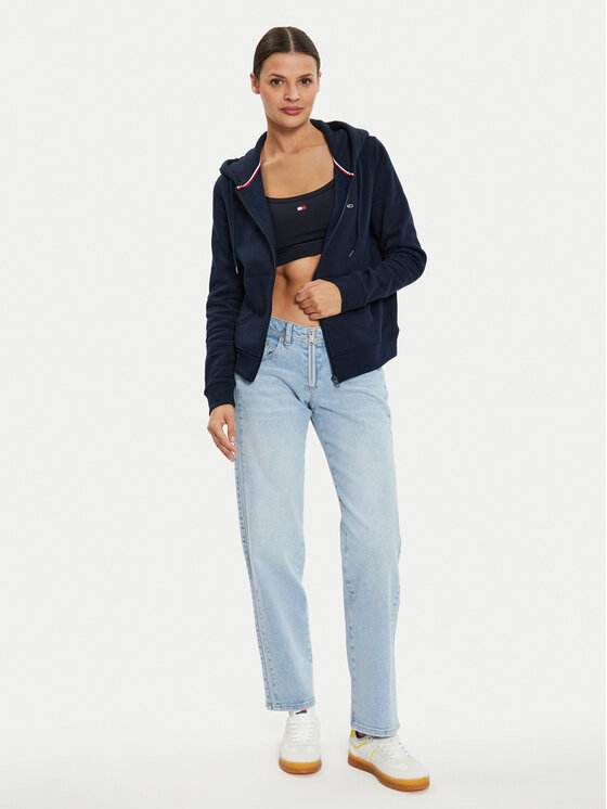 Tommy Jeans Tommy Jeans Traperice Sophie DW0DW19262 Plava Straight Fit