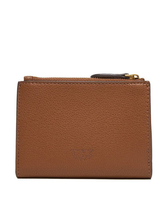 PINKO PINKO Veliki ženski novčanik Compact Wallet AI 25-26 PCPL 103612 A29Q Smeđa