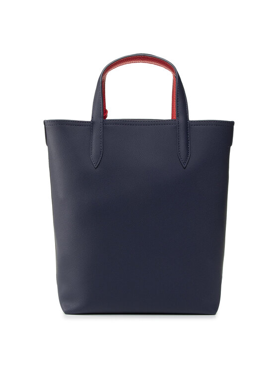 Lacoste Borsetta Vertical Shopping Bag NF2991AA Blu scuro Modivo
