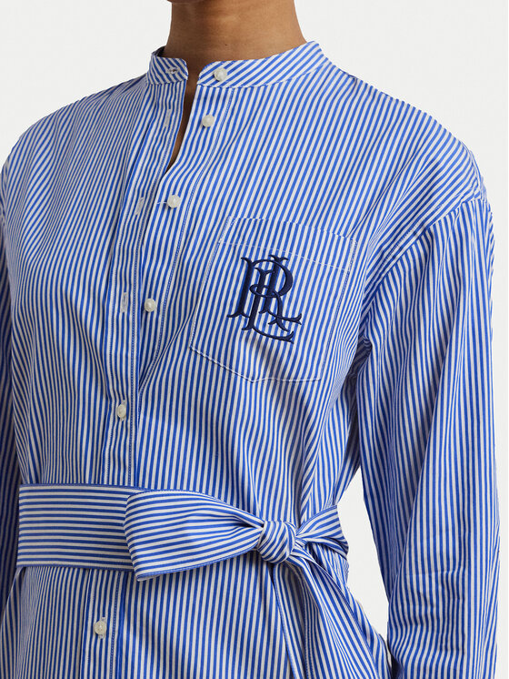 LAUREN RALPH LAUREN LAUREN RALPH LAUREN Rochie tip cămașă 200963845001 Albastru Straight Fit