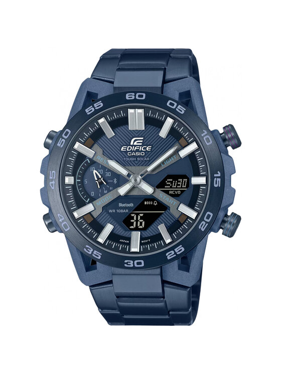 Casio Pulkstenis Edifice Bluetooth Solar ECB-2000CB-2AEF Tumši zils