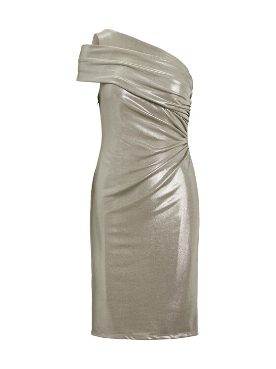 LAUREN RALPH LAUREN LAUREN RALPH LAUREN Koktejlové šaty 253970802001 Stříbrná Slim Fit