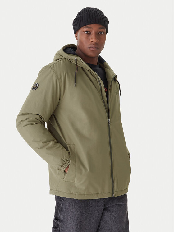 Quiksilver Quiksilver Bunda pro přechodné období June Battle EQYJK04172 Zelená Regular Fit