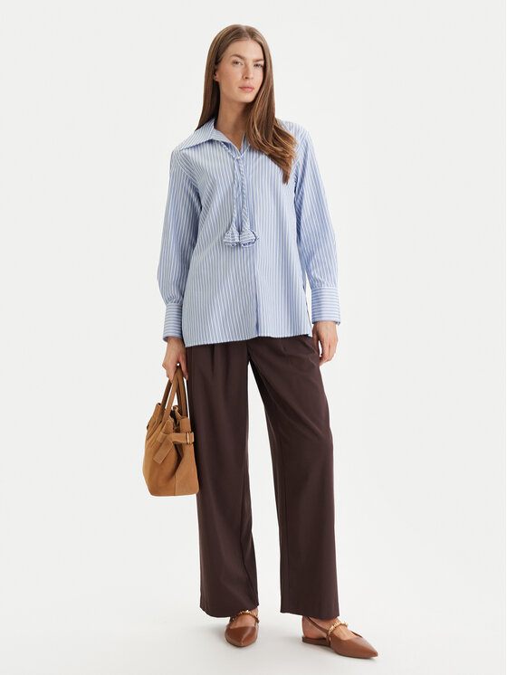 Marella Marella Košile Tabarin 2613111074 Světle modrá Regular Fit