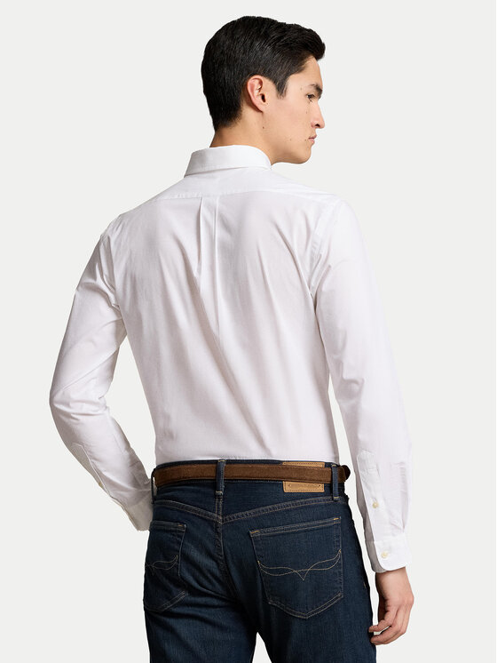 Polo Ralph Lauren Polo Ralph Lauren Srajca 710928255002 Bela Custom Fit