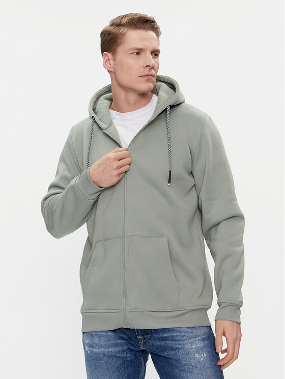Brave Soul Brave Soul Pulóver MSS-628SPECTRUMD Zöld Straight Fit