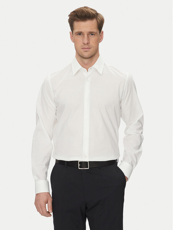 JOOP! JOOP! Košile 17 JSH-63Pierce 30044587 Bílá Slim Fit