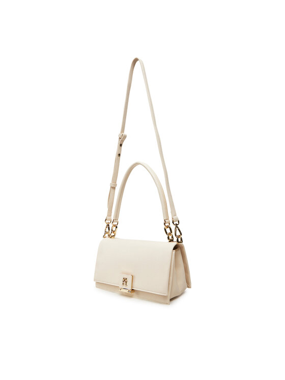 Tommy Hilfiger Tommy Hilfiger Torbica Th Her Med Crossover AW0AW17216 Bež