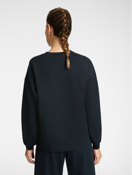 Elena Mirò Elena Mirò Felpa G848Z100427N034 Blu Boxy Fit