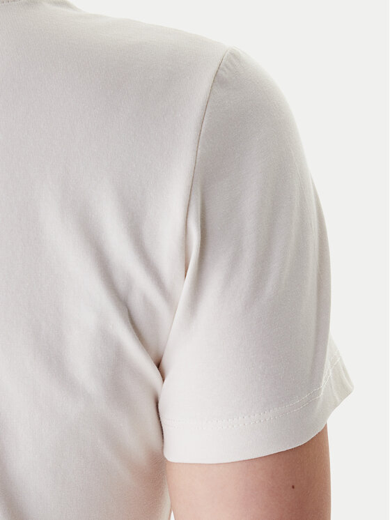 Guess Guess Tricou W6RI35 J1314 Écru Slim Fit