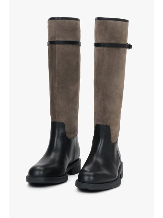 Estro Estro Čižmy ER00116685 Béžová