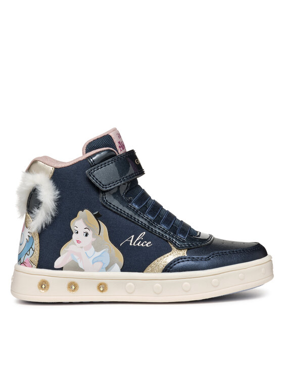 Sneakers Geox J Skylin Girl J468WG 011KN C4256 M Bleumarin
