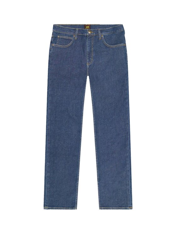 Lee Lee Jeansy Daren Granatowy Straight Leg