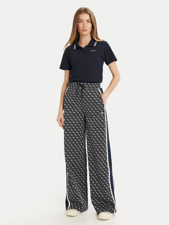 Guess Guess Polokošile V5GP06 KCOK1 Tmavomodrá Slim Fit
