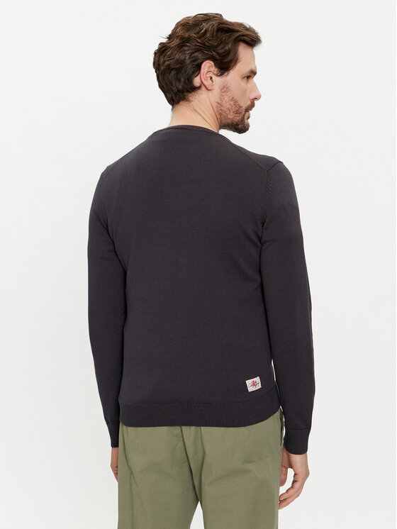 Aeronautica Militare Aeronautica Militare Sweter 241MA1488L506 Szary Slim Fit