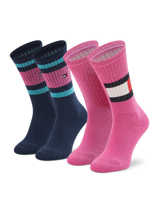 Set di 2 paia di calzini lunghi da bambini