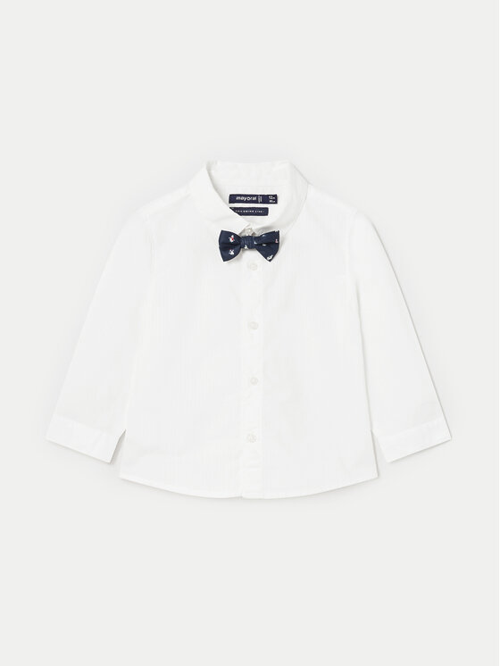 Mayoral Mayoral Srajca 2189 Bela Regular Fit