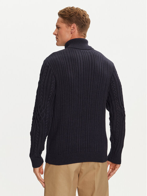 Guess Guess Rollkragenpullover M4BR18 Z3HD1 Dunkelblau Regular Fit