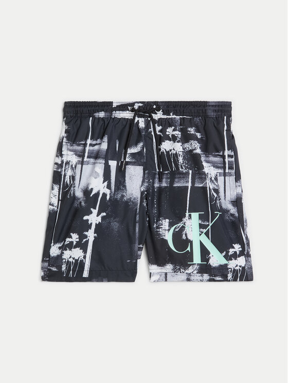 Calvin Klein Swimwear Calvin Klein Swimwear Badeshorts KV0KV00045 Schwarz Regular Fit