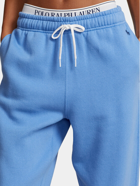 Polo Ralph Lauren Polo Ralph Lauren Spodnji del trenirke Prl Flc Pnt 211943009006 Modra Regular Fit
