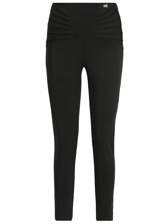 Cavalli Class Cavalli Class Stoffhose A1ITB131 Schwarz Regular Fit