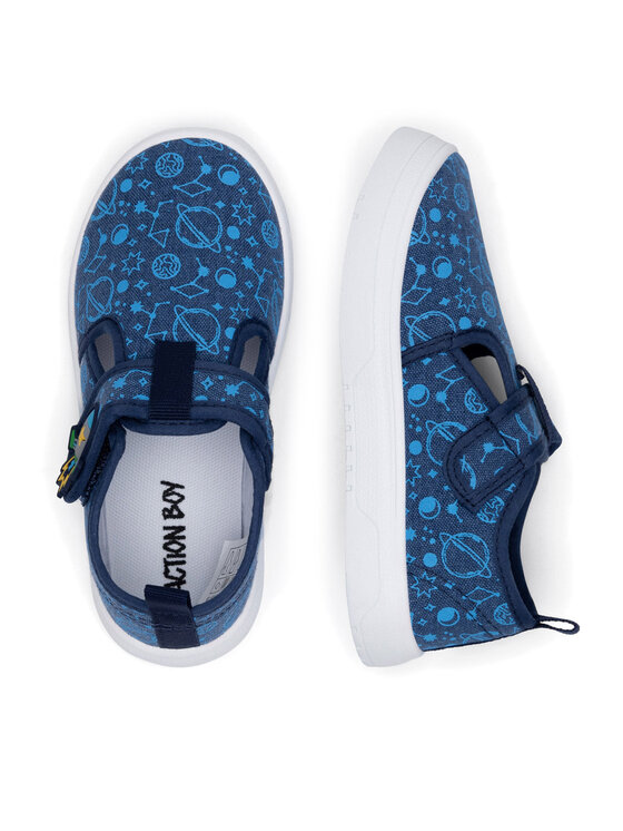 Action Boy Action Boy Hausschuhe CF3009-1 Dunkelblau