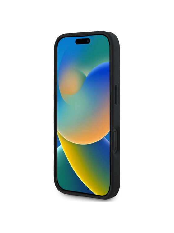 Guess Guess Etui na telefon Apple iPhone 16 Czarny