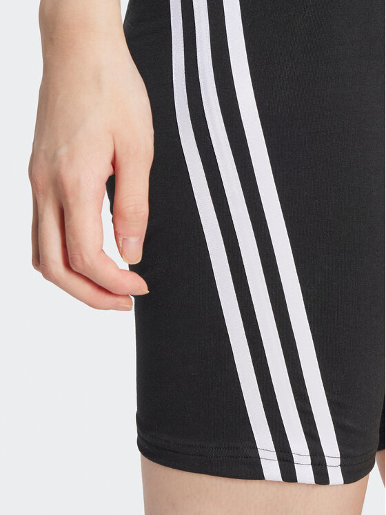 adidas adidas Pantaloni scurți ciclism Future Icons 3-Stripes IP1569 Negru Slim Fit