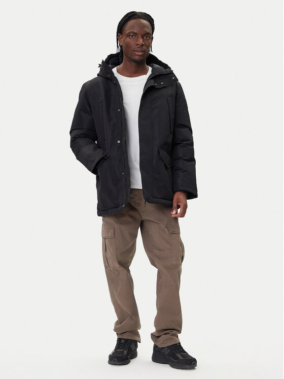 Napapijri Napapijri Žieminė striukė A-Cornier NP0A892J Juoda Regular Fit
