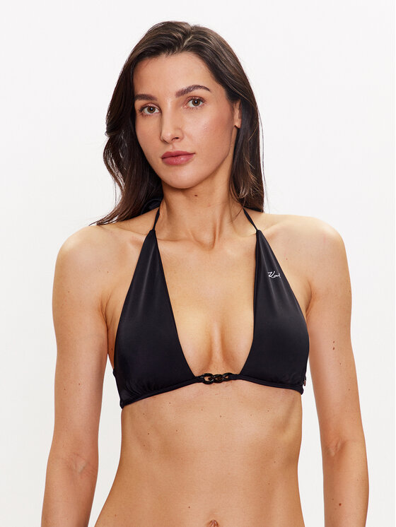 KARL LAGERFELD Bikini augšdaļa 230W2200 Melns