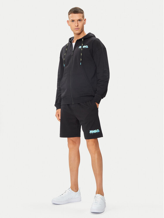 HUGO Hugo Sweatshirt Logo 50514981 Schwarz Regular Fit
