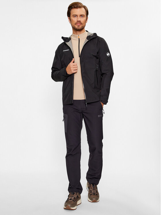 Mammut Mammut Демісезонна куртка Convey Tour HS Hooded Jacket 1010-27841-0001-113 Чорний Regular Fit