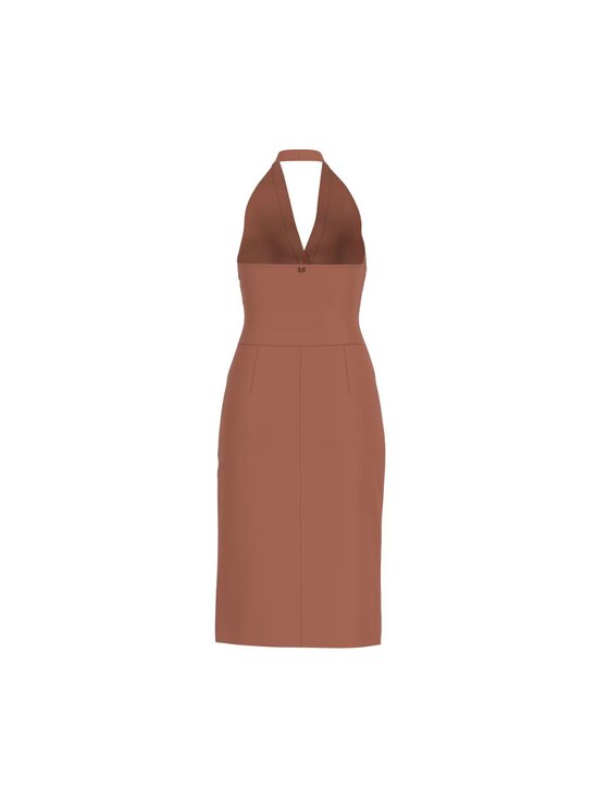 PINKO PINKO Sukienka codzienna Abito donna pat sl Czerwony Regular Fit