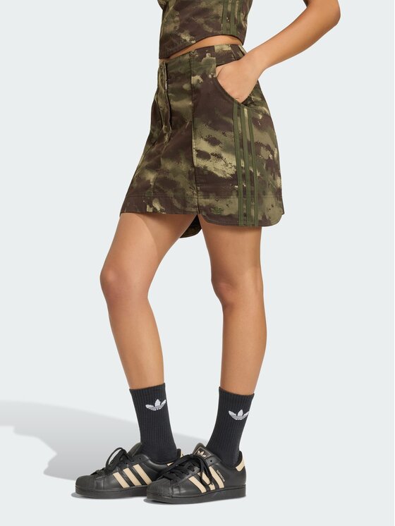 adidas adidas Spódnica trapezowa 167899 Czarny Regular Fit