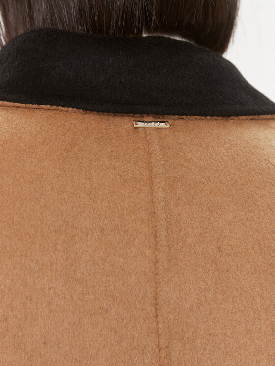 Liu Jo Liu Jo Palton de lână MF3241 T3505 Colorat Relaxed Fit