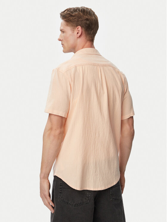 Quiksilver Quiksilver Πουκάμισο Time Box EQYWT04622 Πορτοκαλί Regular Fit