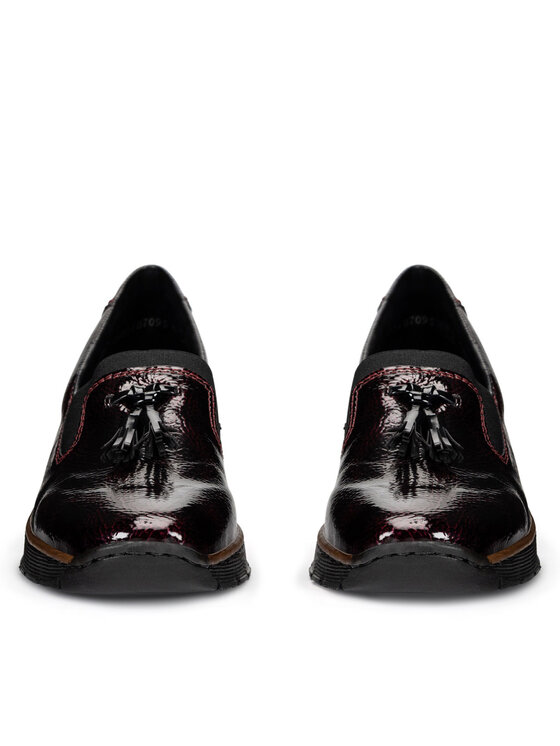 Rieker Rieker Halbschuhe 53751-35 Dunkelrot