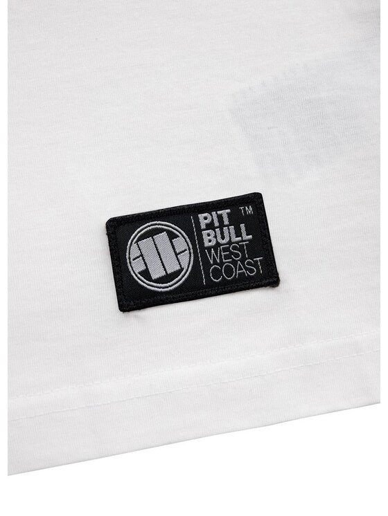 PITBULL PITBULL T-Shirt Koszulka Biały Regular Fit