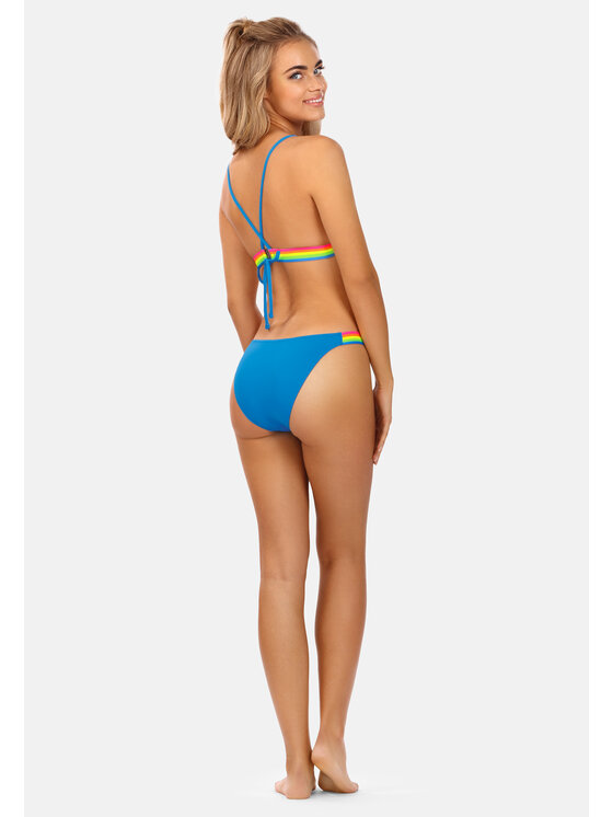 Miss Lou Miss Lou Bikini ML001 Niebieski