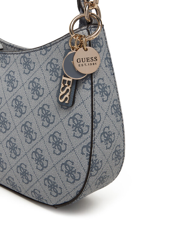 Guess Guess Дамска чанта Noelle II HWBG96 72180 Сив