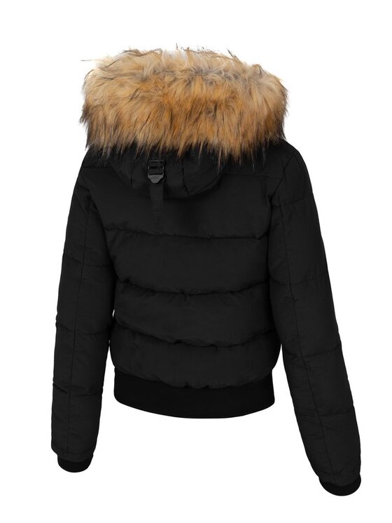 PITBULL PITBULL Kurtka zimowa Azalea Czarny Regular Fit