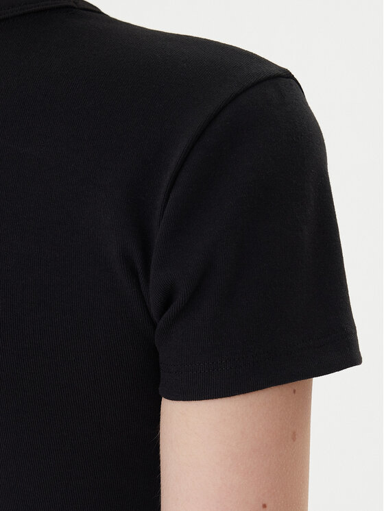 HUGO Hugo T-särk Delanor 50512000 Must Slim Fit