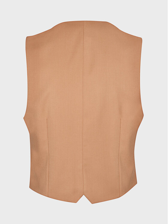 Evenemen Evenemen Kamizelka Boston Caterina 05 Beżowy Slim Fit