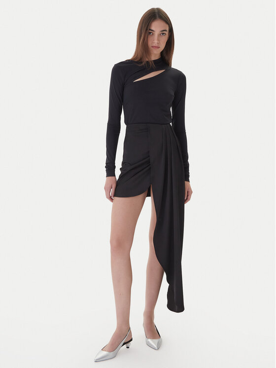 PINKO PINKO Blúzka Corazon 106085 A308 Čierna Regular Fit