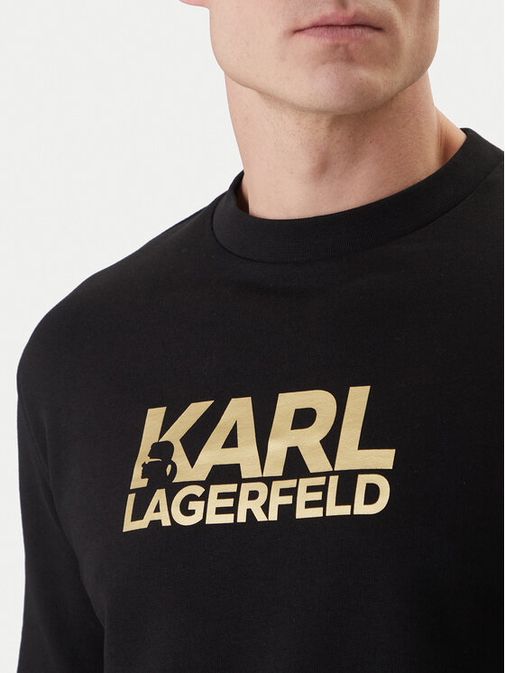 KARL LAGERFELD KARL LAGERFELD Sweatshirt 705780 500917 Schwarz Regular Fit